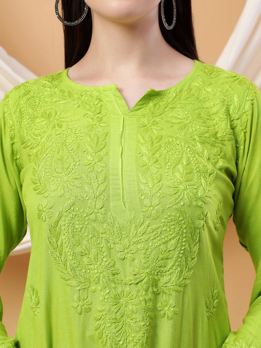 Meher Chikankari Ombre Rayon Co-ord Set