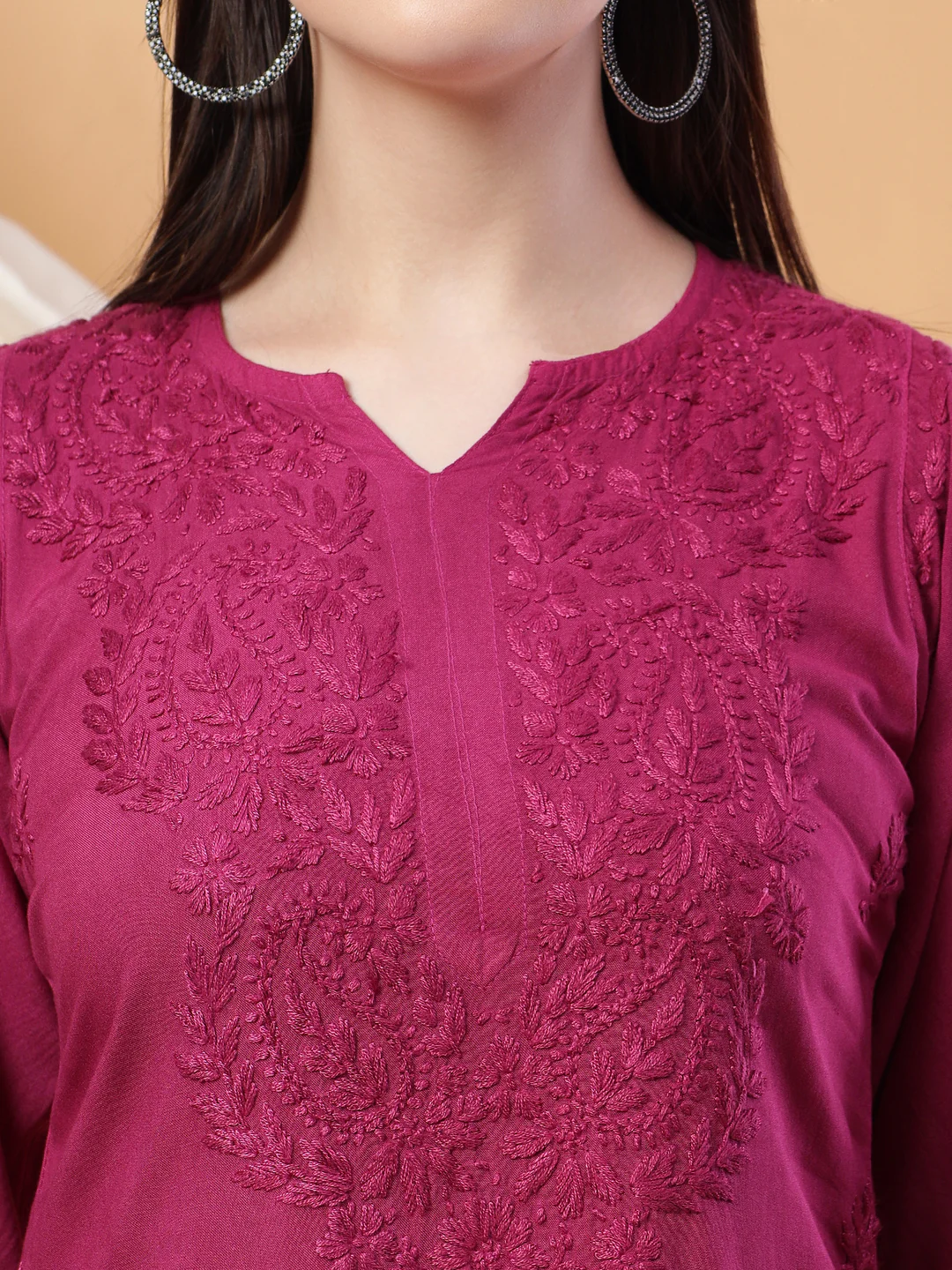 Meher Chikankari Ombre Rayon Co-ord Set