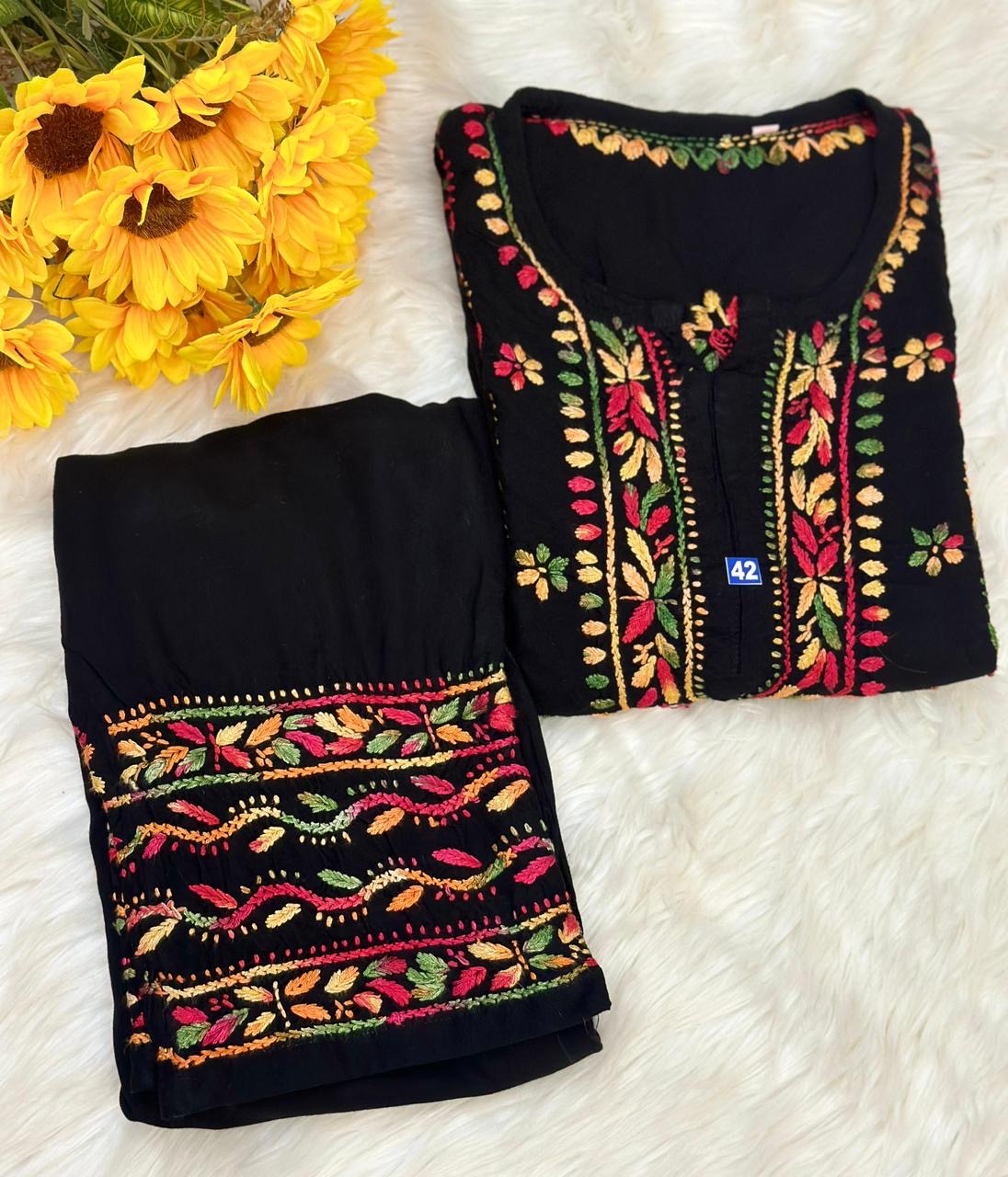 Heavy Modal Black Multi Thread Set