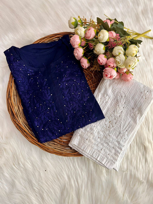 Ryon Mukaish Kurta & Pant Set
